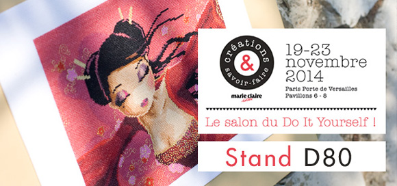 Création et Savoir Faire 2014 - Stand D80